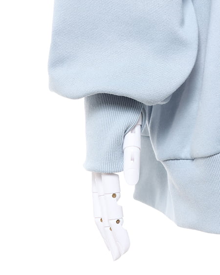 INGNI(イング) 抜き刺しゅうロゴチュニック サックス