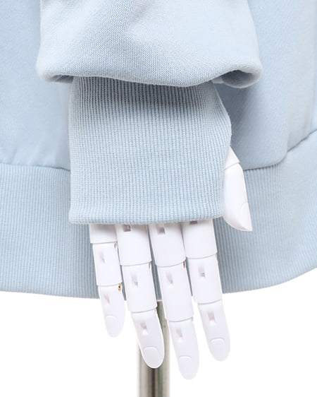 INGNI(イング) 抜き刺しゅうロゴチュニック サックス