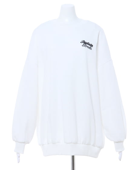 INGNI(イング) BACKロゴスウェットチュニック オフホワイト