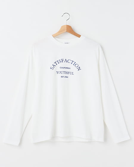 ラウンドロゴロングTシャツ