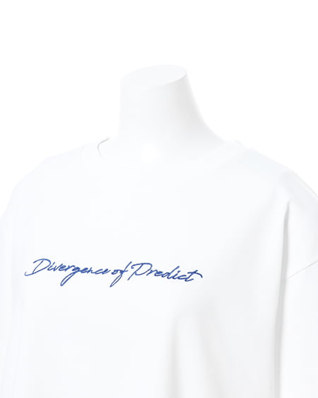 INGNI（イング） シンプルロゴロングTシャツ／Ａ ｵﾌﾎﾜｲﾄ/ﾌﾞﾙｰ