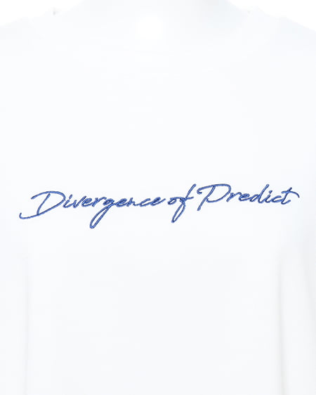 INGNI（イング） シンプルロゴロングTシャツ／Ａ ｵﾌﾎﾜｲﾄ/ﾌﾞﾙｰ