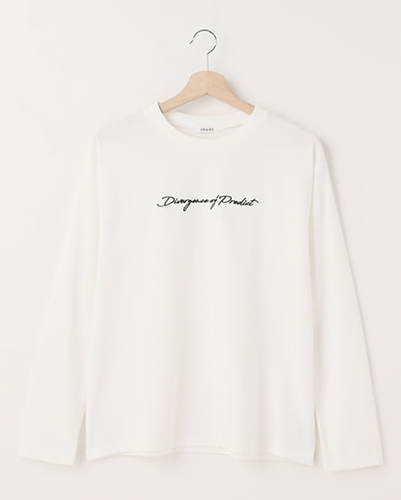シンプルロゴロングTシャツ／Ａ