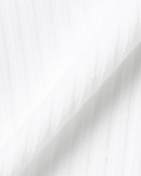 INGNI（イング） BACKリボンリブトップス ｵﾌﾎﾜｲﾄ