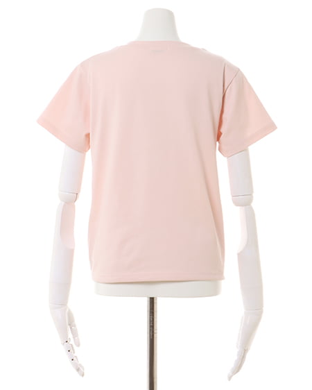 INGNI（イング） パールロゴちびTシャツ ﾋﾟﾝｸ