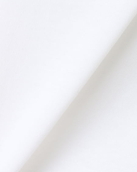 INGNI(イング) 裾結びラインストーン付ロゴTシャツ オフホワイト