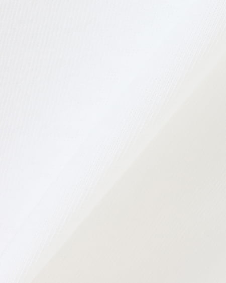 INGNI（イング） 裾ドロストパールビジューロゴTシャツ ｵﾌﾎﾜｲﾄ