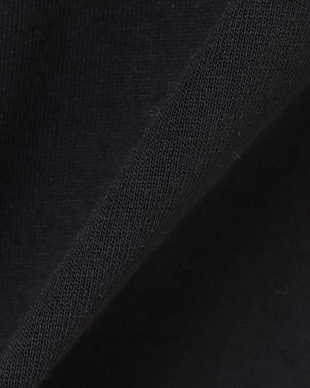 INGNI（イング） 裾ドロストパールビジューロゴTシャツ ｸﾛ