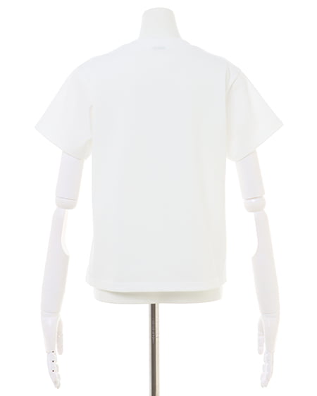 INGNI（イング） ナンバリングパールロゴTシャツ ｵﾌﾎﾜｲﾄ