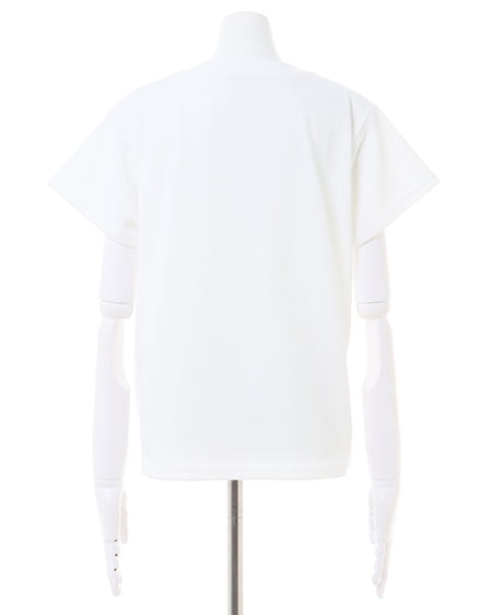 INGNI(イング) sweet刺しゅうロゴTシャツ オフホワイト/クロ