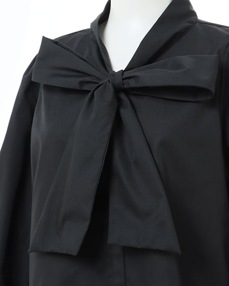 INGNI(イング) ボウタイ長袖/ブラウス クロ