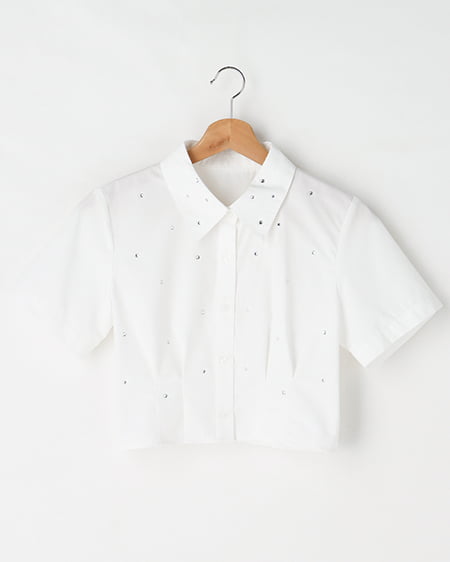 アソート／クロップド半袖シャツ