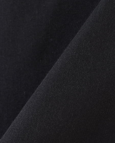 INGNI(イング) 裾ゴムフロントジップ/シャツ クロ