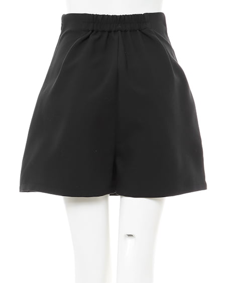 INGNI(イング) 裾スリットスカパン クロ