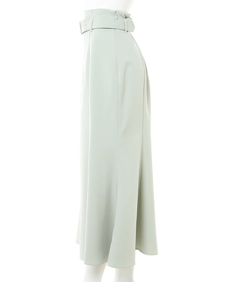 INGNI(イング) 共ベルト付マーメイド/スカート ミントグリーン