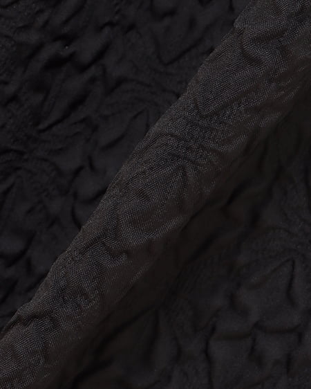 INGNI(イング) ふくれジャガードキャミワンピース クロ