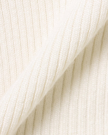 INGNI(イング) スクエアネックニット オフホワイト