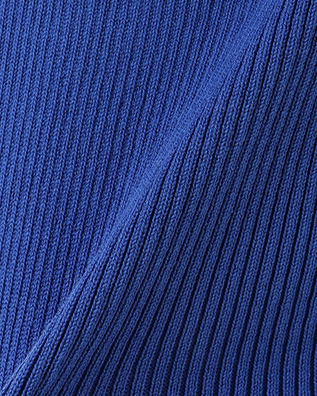 INGNI(イング) サイドカットアウトドロストノースリニット ブルー