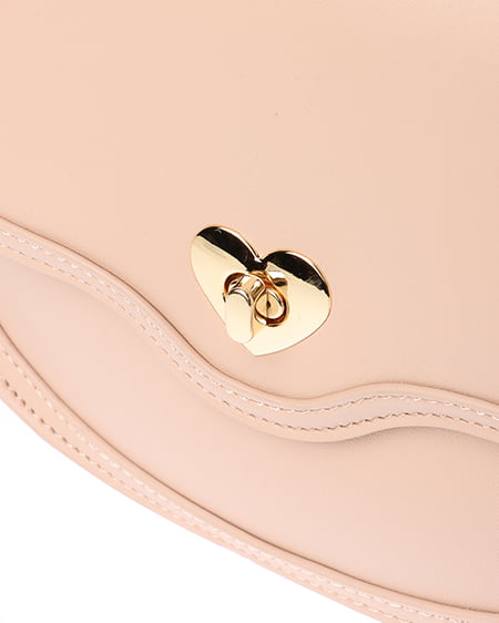 INGNI(イング) ハート金具ショルダーバッグ ピンク