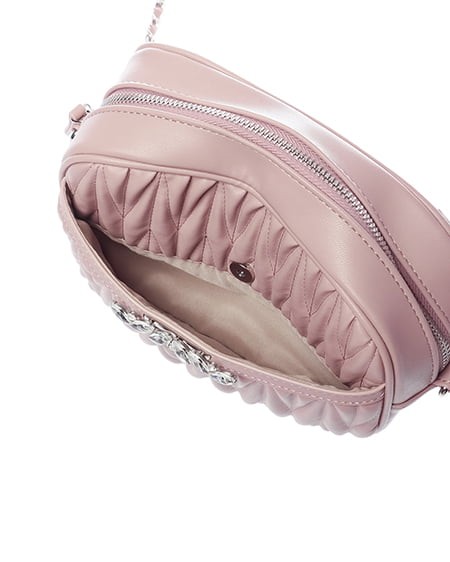 INGNI（イング） キルティングビジューショルダーバッグ ﾋﾟﾝｸ