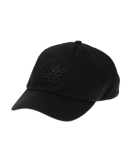 INGNI(イング) 刺しゅうロゴキャップ クロ