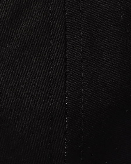 INGNI(イング) 刺しゅうロゴキャップ クロ