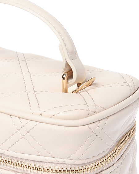 INGNI(イング) キルティングバニティ/B アイボリー