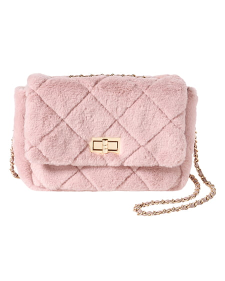 INGNI(イング) キルティングファーショルダー ピンク