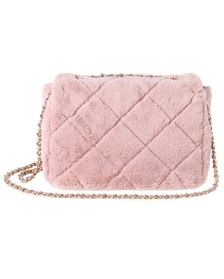 INGNI(イング) キルティングファーショルダー ピンク