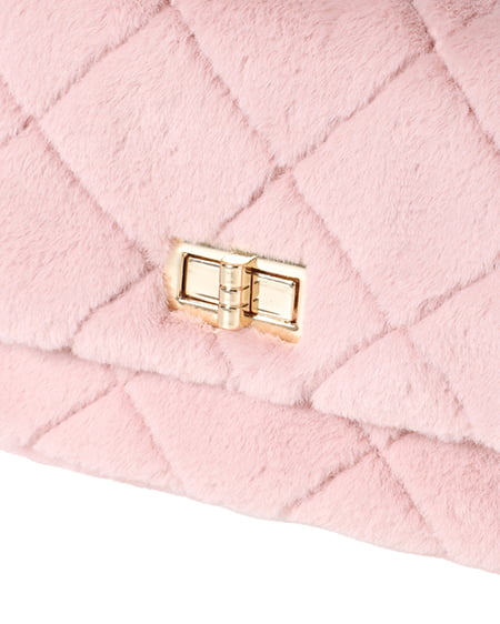 INGNI(イング) キルティングファーショルダー ピンク