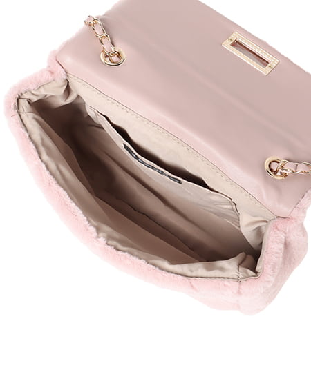 INGNI(イング) キルティングファーショルダー ピンク