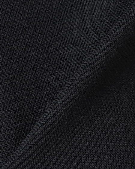 INGNI(イング) 胸ロゴスウェットチュニックワンピース クロ