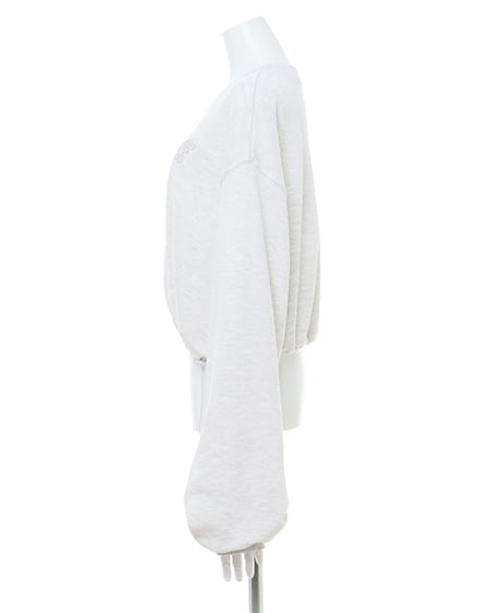 INGNI（イング） 裾ドロスト胸ロゴショートスウェットトップス ｵｰﾄﾐｰﾙ