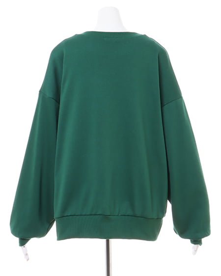 INGNI(イング) カレッジロゴチュニック グリーン