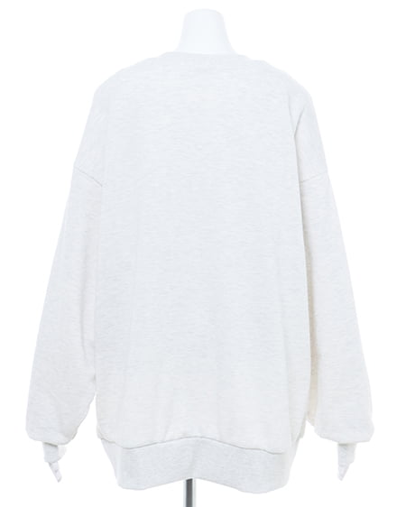 INGNI（イング） パールビジュー付スウェットチュニック ｵｰﾄﾐｰﾙ
