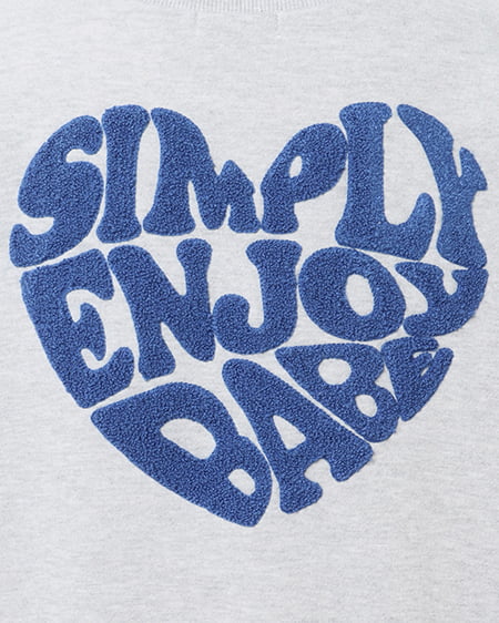 INGNI（イング） Backハートロゴサガラ刺しゅうチュニック ｸﾞﾚｰ