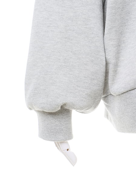 INGNI（イング） Backハートロゴサガラ刺しゅうチュニック ｸﾞﾚｰ