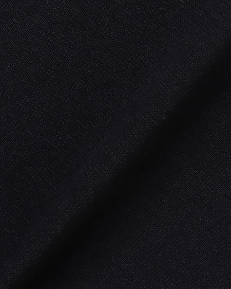 INGNI（イング） ハーフジップ襟配色カレッジロゴチュニック ｸﾛ