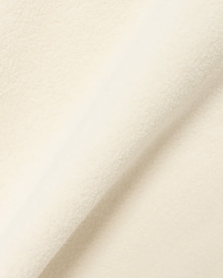 INGNI(イング) ハーフZIP配色サイドラインフリーストップス アイボリー