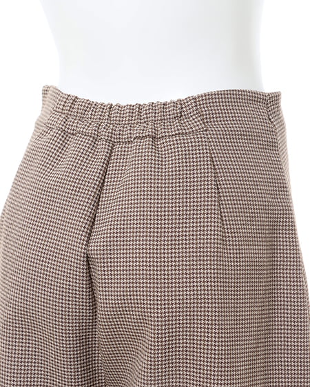 INGNI(イング) スリットスカパン(セットアップ対応) ブラウン/チェック