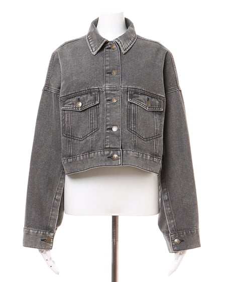 INGNI(イング) 袖スリットGジャン(セットアップ対応) グレー