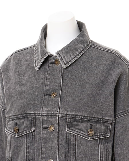 INGNI(イング) 袖スリットGジャン(セットアップ対応) グレー