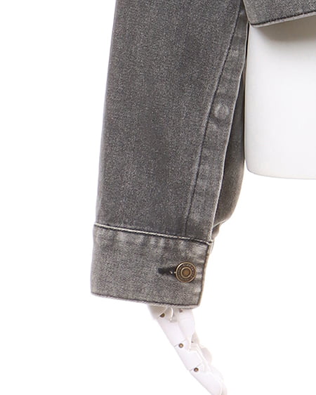 INGNI(イング) 袖スリットGジャン(セットアップ対応) グレー