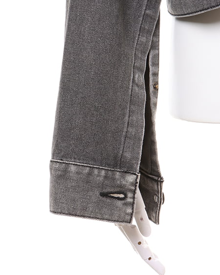 INGNI(イング) 袖スリットGジャン(セットアップ対応) グレー