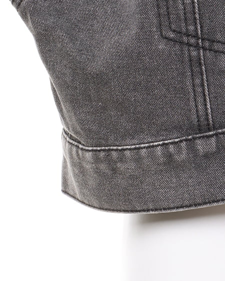 INGNI(イング) 袖スリットGジャン(セットアップ対応) グレー