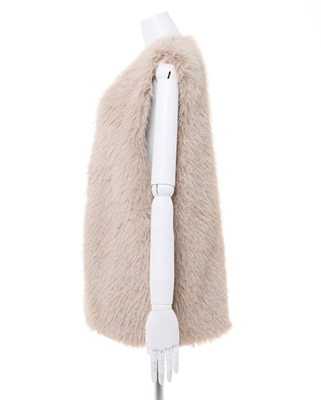 INGNI（イング） エコファーベスト ﾍﾞｰｼﾞｭ