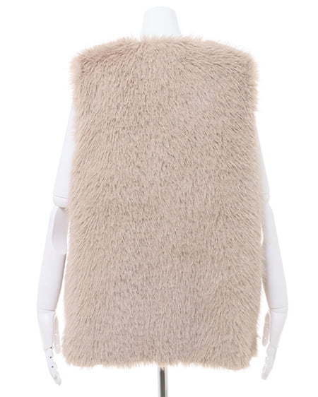 INGNI（イング） エコファーベスト ﾍﾞｰｼﾞｭ