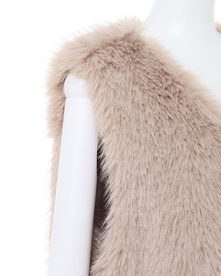 INGNI（イング） エコファーベスト ﾍﾞｰｼﾞｭ