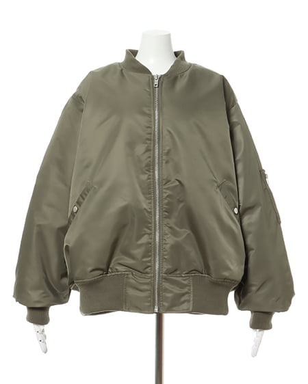 INGNI(イング) 中綿入りBIG/MA-1 カーキ