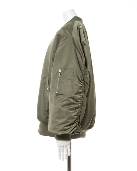 INGNI(イング) 中綿入りBIG/MA-1 カーキ